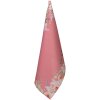 Strofinaccio da cucina Clayre & Eef FFA42P 50x70 cm Design floreale Rosa Cotone