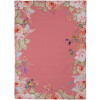 Strofinaccio da cucina Clayre & Eef FFA42P 50x70 cm Design floreale Rosa Cotone