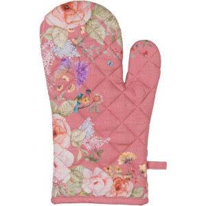 Guanto da forno Clayre & Eef Romantic Garden 18x30 cm...
