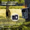 Telecamera da caccia Stealth Gear Nightjar Dual-Cam Solar 4K Wifi con visione notturna e giorno