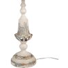Lampada da tavolo Vintage Clayre & Eef Ø 36x70 cm Beige Grigio Oro E27 60W Metallo