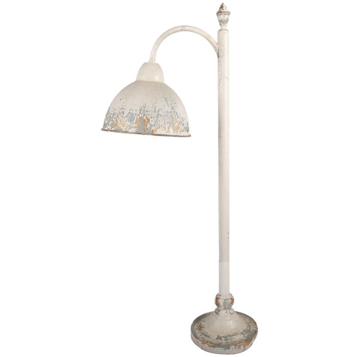 Lampada da tavolo Clayre & Eef 5LMC0052 Antico Beige Grigio 36x20x77 cm Stile Vintage