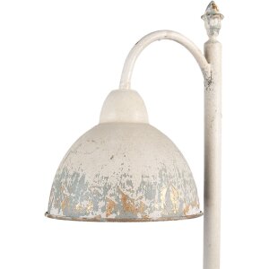 Lampada da tavolo Clayre & Eef 5LMC0052 Antico Beige Grigio 36x20x77 cm Stile Vintage