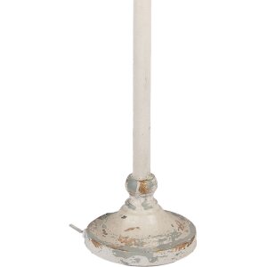 Lampada da tavolo Clayre & Eef 5LMC0052 Antico Beige Grigio 36x20x77 cm Stile Vintage