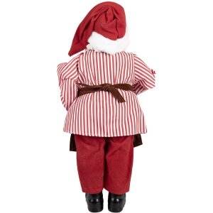 Clayre & Eef Decorazione Babbo Natale rosso 22x19x45 cm