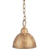 Lampada a sospensione Clayre & Eef 6LMP801 Oro Ø 20x22cm E14 Vintage Metallo