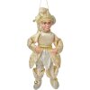 Clayre & Eef Decorazione Elf 66217 Beige-Oro 28 cm