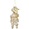 Clayre & Eef Decorazione Elf 66217 Beige-Oro 28 cm