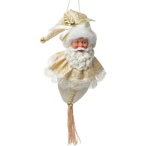 Clayre & Eef 66221 Ornamento Natalizio Babbo Natale...