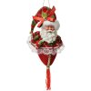 Ornamento di Natale Babbo Natale Rosso Clayre & Eef 12x13x68 cm