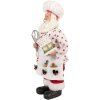 Decorazione Babbo Natale Clayre & Eef Bianco Rosso 15x10x28 cm