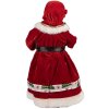 Clayre & Eef 66238 Decorazione Babbo Natale Rossa e Verde 14x10x28 cm
