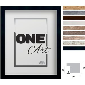 Cornice per foto FramesFactory Hekla in MDF effetto legno...