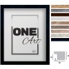 Cornice per foto FramesFactory Hekla in MDF effetto legno 10x15 fino a 70x100 cm Look Vintage