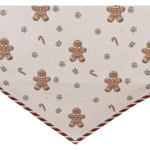 Runner da tavolo Clayre & Eef CGM65 50x160 cm Beige Marrone