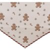 Runner da tavolo Clayre & Eef CGM65 50x160 cm Beige Marrone