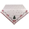 Tovaglia Clayre & Eef TCH01 100x100 cm Beige Verde Rosso