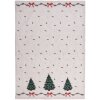 Strofinaccio Clayre & Eef TCH42 50x70 cm Beige, Verde, Rosso