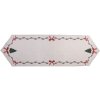 Runner da tavolo Clayre & Eef TCH65 50x160 cm Beige, Verde, Rosso