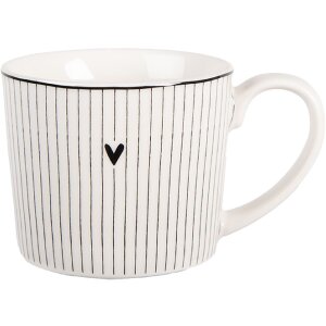 Tazza in porcellana Clayre & Eef 6CEMU0180 12x8x7 cm...