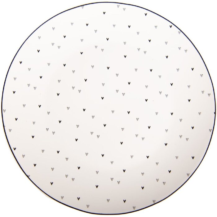 Clayre & Eef BHSDP0002 Piccolo Piatto Ø 20x2 cm