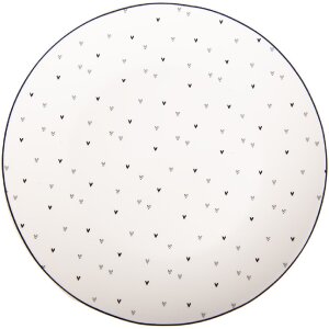 Clayre & Eef BHSDP0002 Piccolo Piatto Ø 20x2 cm