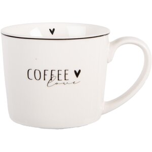 Tazza Clayre & Eef BHSMU0003 12x8x7 cm Bianca &...