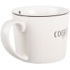 Tazza Clayre & Eef BHSMU0003 12x8x7 cm Bianca & Nera 275 ml
