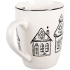 Tazza Clayre & Eef GBBMU 12x8x10 cm Beige e Nero