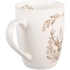 Tazza Clayre & Eef GTWMU 12x8x10 cm Beige-Marrone 350 ml