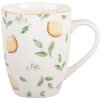 Tazza Clayre & Eef LELMU0001 12x8x10 cm / 350 ml Bianco Giallo