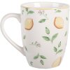 Tazza Clayre & Eef LELMU0001 12x8x10 cm / 350 ml Bianco Giallo