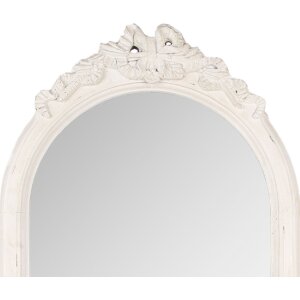 Specchio da parete Clayre & Eef 52S326 50x4x92 cm Bianco