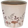 Vaso per fiori Clayre & Eef 6CELFJ0001XL Ø 21x20 cm Beige Marrone