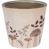 Vaso per fiori Clayre & Eef 6CELFJ0001XL Ø 21x20 cm Beige Marrone