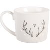 Tazza Clayre & Eef NWVMU 12x8x7 cm 275 ml Bianco Grigio