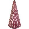 Clayre & Eef 6GL5327 Albero di Natale Decorativo Rosa Ø 16x33 cm