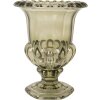 Vaso in vetro verde Clayre & Eef 6GL5335 Ø 18x22 cm