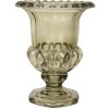 Vaso in vetro verde Clayre & Eef 6GL5335 Ø 18x22 cm