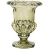 Vaso in vetro Clayre & Eef 6GL5336 Ø 12x14 cm Verde