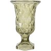 Vaso in vetro Clayre & Eef 6GL5337 Verde Ø 12x18 cm