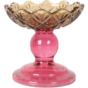 Portacandele Clayre & Eef 6GL5341 Ø 10x9 cm
