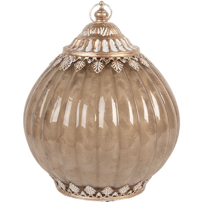 Clayre & Eef 6GL5218 Decorazione con LED Ø 15x19 cm
