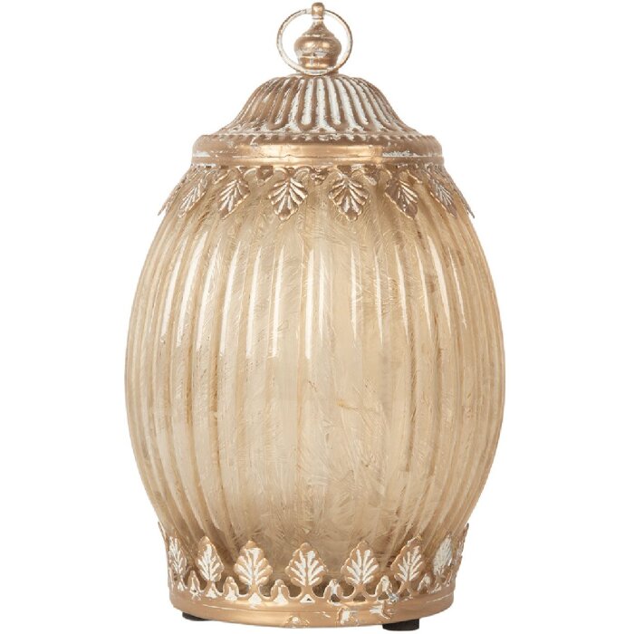 Clayre & Eef 6GL5220 Decorazione con LED Ø 11x18 cm 2xAAA a batteria