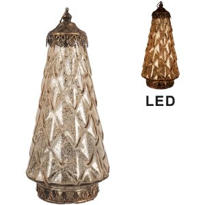 Clayre & Eef 6GL5227 Decorazione con LED Ø 13x28 cm 2xAAA