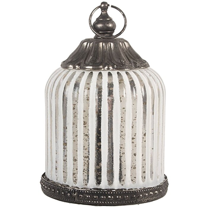 Decorazione con LED Clayre & Eef 6GL5228 Ø 8x12 cm 2xAAA