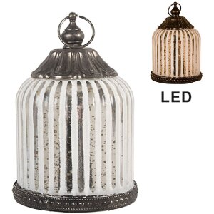 Decorazione con LED Clayre & Eef 6GL5228 Ø 8x12 cm 2xAAA