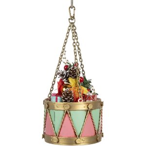 Clayre & Eef 6Y5865P Decorazione Tamburo Ø 12x16/27 cm Rosa