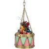 Clayre & Eef 6Y5865P Decorazione Tamburo Ø 12x16/27 cm Rosa