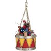Decorazione Tamburo Ø 12x16/27 cm Giallo-Rosso Clayre & Eef 6Y5865Y
